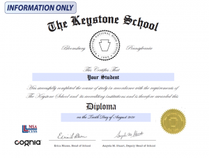 The Keystone School - Diploma Sample