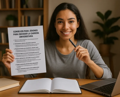 Consejos para jóvenes para escoger la carrera universitaria