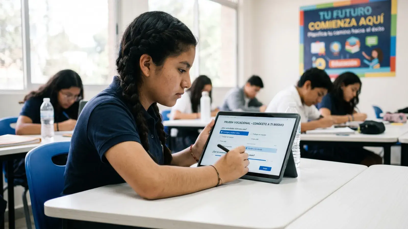 Realizacion de una prueba vocacional