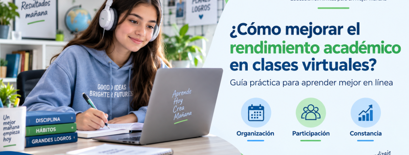 cómo mejorar el rendimiento académico en clases virtuales